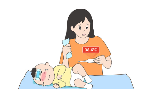體溫38°C+，物理降溫要用溫毛巾還是冷毛巾？